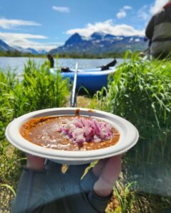 Bristol Bay fishing lodge all inclusive lodge meals in Alaska 