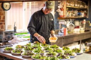 Bristol Bay fishing lodge all inclusive lodge meals in Alaska 