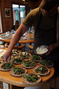 Vancouver Island/Gulf Islands fishing lodge all inclusive lodge meals in BC 