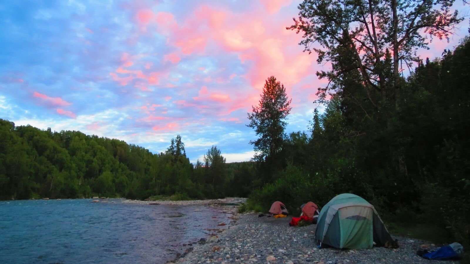 Remote Fishing on the Karluk River on Kodiak Island, Alaska 3