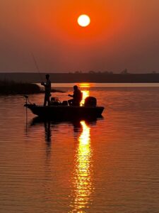  fishing lodge boats and equipment in  