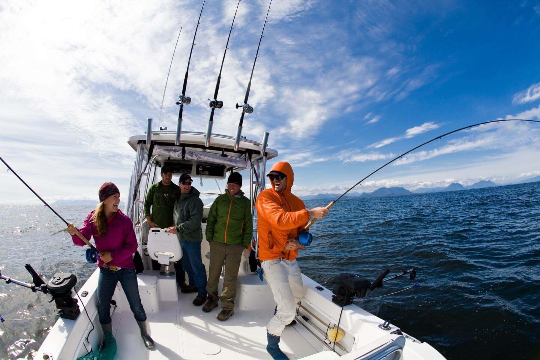 Sportfishing in BC, Canada